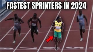 Top 10 Fastest Sprinters in 2024 | World's Fastest 100 Meter Sprinters