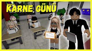 BİZİM MAHALLEDE KARNE GÜNÜTAKDİR ALDIMROBLOX BrookhavenRP