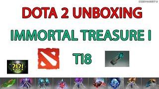 Dota 2 - Immortal Treasure I 2018 Unboxing (TI8)