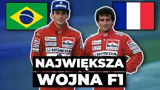 SENNA VS PROST - NAJWIĘKSZA WOJNA W HISTORII F1