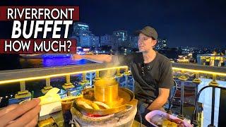 Cheap Dinner with a 5 Star View & Unlimited Food, Bangkok Thailand