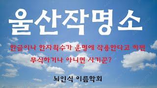 울산작명소 울산 신생아 이름잘짓는곳으로 유명한 음파작명소 울산유명한작명소