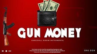 FREE  [ NO TAGS ] Dancehall Riddim Instrumental (GUN MONEY) 2024"