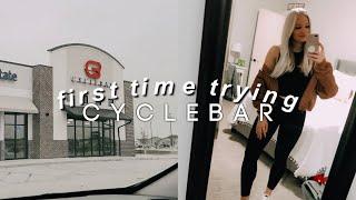 trying cycling at cyclebar for the first time (ever)!!