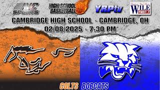 Meadowbrook Colts vs Cambridge Bobcats HS Boys Basketball 02.08.2025