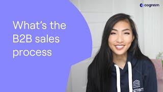 What's the B2B sales process?