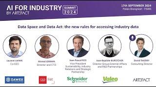 Data Space and Data Act with VALEO, SCHNEIDER ELECTRIC, DAWEX & CEA LIST | AI for Industry 2024