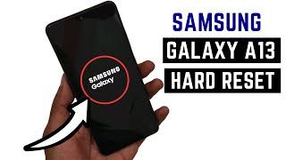 Samsung Galaxy A13 Hard Reset 2023|Samsung A13 Hard Reset Not Working Solution|A13 Hard Reset