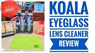 Best EyeGlass Lens Cleaner Spray Koala Best Selling Streak & Alcohol Free   How To Clean Glasses