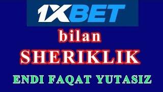 1XBET FUDBOL O'YINLARIGA ISHONCHLI STAFKA QILISH O'YINLARNI TAXLIL QILISH