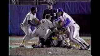 1989 George Bell charges mound Gene Nelson hit-by-pitch memories of Bruce Kison Toronto Blue Jays