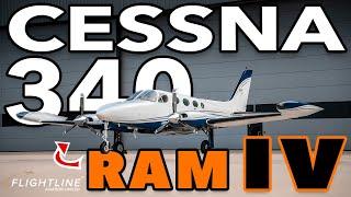 Cessna 340: Best Pressurised Light Twin on the Market?! | #5 4K #cessna #340 #twin #pressurised #ram