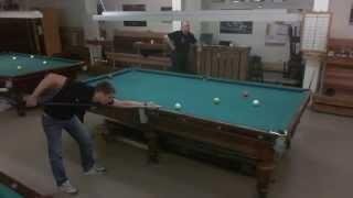 Alexey Denisov VS Matti Vanhala Kaisa Billiard in Kotka 2014