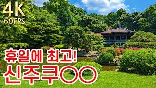 【도쿄 신주쿠교엔】일본 에도 시대(1603년)부터 만들어진 일본 유수의 정원이자 도쿄 사람들의 휴식처