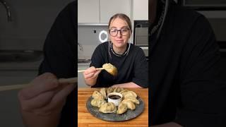 GYOZAS de CERDO CASERAS (Receta) #shorts #asianfood #comidaasiatica #gyoza #carnedecerdo #foodie