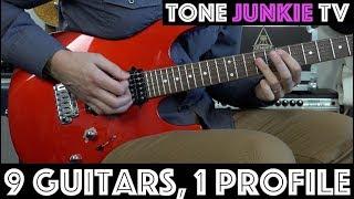 9 Guitars, 1 Profile - Tone Junkie TV