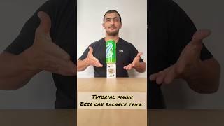 #Tutorial  #beer can balance card #trick Обучение фокусу #shorts #tricks #magic