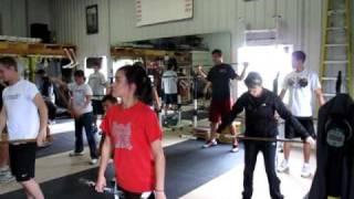 Olympic Weightlifting Seminar with Jianping Ma at Got Strength Gym in Iowa City