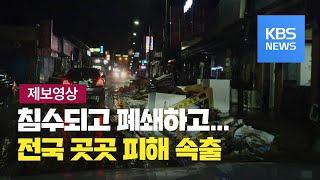 [제보영상] 생생한 현장 담은 시청자 제보 영상 / KBS뉴스(News)