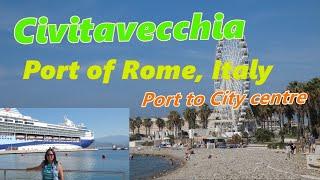 Chivitavecchia Port of Rome| Port to city centre | Bus and Walk Tour #marellacruises #rome