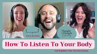 How to Listen to Your Body & Regulate Your Nervous System W/ Jen & Karden #mindbodysyndrome #tms