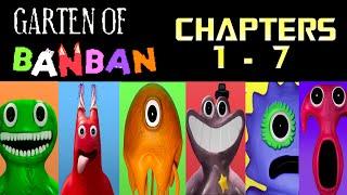 GARTEN OF BANBAN - ALL CHAPTERS 1-7 | Full Game Walkthrough | No Commentary