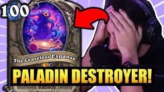 This Decks Makes LIBRAM PALADINS CONCEDE! | My BEST Warlock This Set!