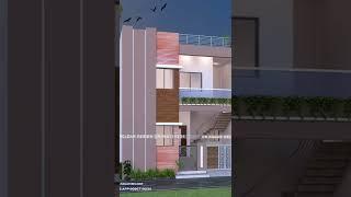 25 Feet House Elevation Design || 25X40 3D home design