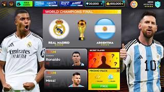 DLS 25 OFFICIAL - ARGENTINA VS REAL MADRID & NEW FEATURES | DREAM LEAGUE SOCCER 2025