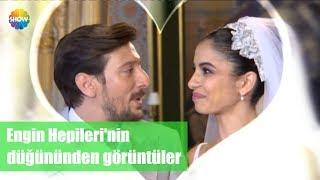 Engin Hepileri'nin düğününden çarpıcı görüntüler