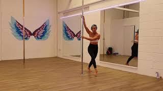 Beginner Pole - Fireman spin variations - Pike/Firelady