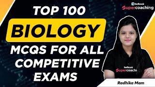 Complete Biology For Competitive Exams | Biology MCQs for SSC CGL, CPO, STENO, CHSL | By Radhika Mam