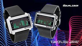 Equalizer High Frequency LCD Watch | Tokyoflash Japan