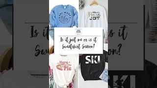 Trendy Graphic Sweatshirts