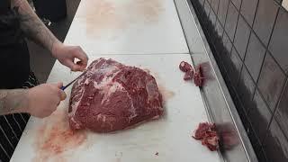 How to slice rump steak