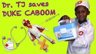 Dr. TJ Saves Duke Caboom | Toy Story 4