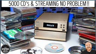 5000 CD's & Streaming HIGH QUALITY Melco N10 45th Anniversary REVIEW