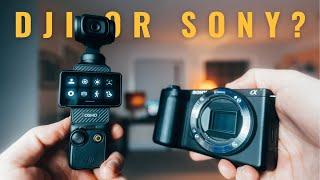 DJI Osmo Pocket 3 vs Sony ZV-E10 II  I  Budget Filmmaking Showdown