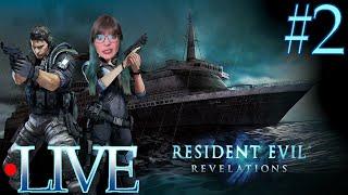 Resident Evil Revelations#2 - Glitschige Rachel (LIVE - Let's Play - PS4 - Gameplay - Deutsch)