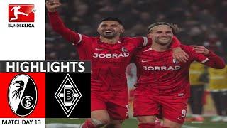 Freiburg vs Borussia Moenchengladbach 3-1 | Highlights | Bundesliga 2024/25