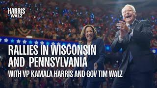 VP Kamala Harris Rally in Pennsylvania