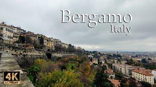 Bergamo, Città Alta - Italy Walking Tour