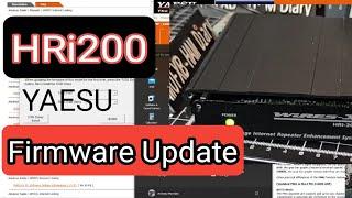 Yaesu HRI200 FIRMWARE UPDATE -