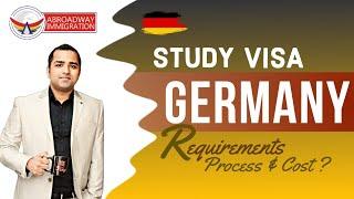 GERMANY STUDY VISA | TOTAL COST | REQUIREMENTS & PROCESS #visaupdate #studyingermany #studyineurope