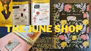 The June Shop Undated Planner 2022