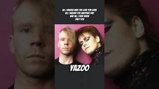 Only You #yazoo #80smusic
