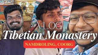 First Vlog Tibetian monastery, Namdroling, Coorg. #vlog #firstvlog #2025vlog