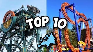 Top 10 Roller Coasters in Europe (2024)