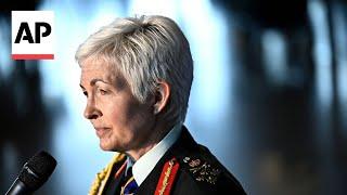 Canada's top military commander calls out US senator for questioning a woman's role in combat