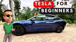 HOW to DRIVE a TESLA for the FIRST TIME! (Watch this for TIPS!)